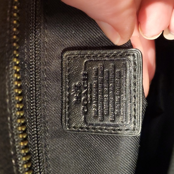 WBox Like NEW Coach metallic patchwork Swagger 27 bag with box - Picture 11 of 13